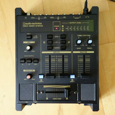Audio Technica AT-MX 33 Disco Mixer Kleines mobil Mischpult für Studio Bar Cafe - Bild 1 von 4
