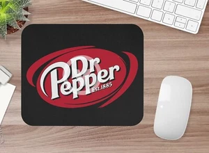 Dr Pepper Schwarz Mousepad Mauspad Gaming - Bild 1 von 1