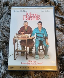 Meet The Parents DVD 2000 Widescreen Region 1 Ben Stiller Robert De Niro Comedy - Foto 1 di 8