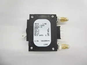 AIRPAX IMLK1-1RS5-30625-15 CIRCUIT BREAKER 3a 80vdc - Picture 1 of 5