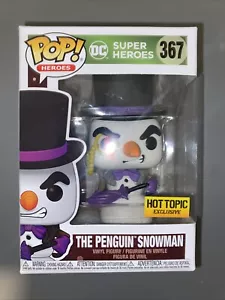 Funko POP! DC Super Heroes The Penguin as Snowman #367 Hot Topic exclusivo - Imagen 1 de 6