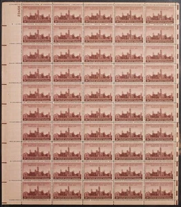 Scott #943 Sheet of 50 MNHOG 1946 3 Cent MSA05_943-2 - Picture 1 of 2