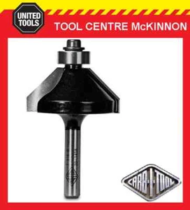 CARB-I-TOOL / CARBITOOL T 916 B 45 DEGREE x ¼” TCT CHAMFERING ROUTER BIT - Picture 1 of 3