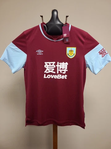 2020-21 Burnley Home Shirt Soccer Premier League Brand New Men's XL Cover