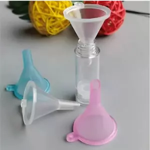3pcs Miniature Plastic Funnel Set For Milk Wine Oil Juice Essential Kitchen Tool - Picture 1 of 6