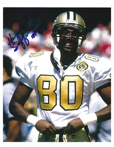 Haywood Jeffires autograph signed 8 x 10 inch photo SAINTS - Picture 1 of 1