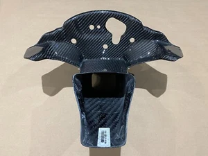 Carbon Fiber 2011-2015 Ninja ZX-10R Racing Front Fairing Stay Bracket Mount Cowl - Picture 1 of 5