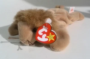 TY Original Beanie Baby Babies ROARY The Lion MINT CONDITION 1996 P.V.C Pellets - Picture 1 of 11