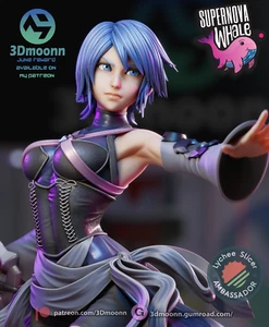 Aqua - Kingdom Hearts | Painted Preorder Option | Garage Kit - Bild 1 von 19