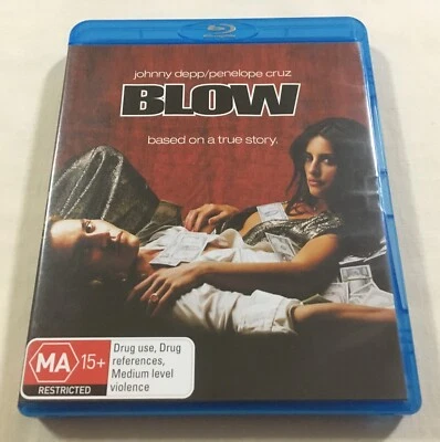 Blow (2001) - Blu-Ray Region B | VGC | Johnny Depp | Penelope Cruz - image 1 of 3