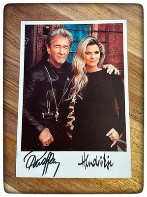 NEU * Autogrammkarte von Peter Maffay + Frau * Deutsch Rock * BRAND NEU 2025 - Bild 1 von 2