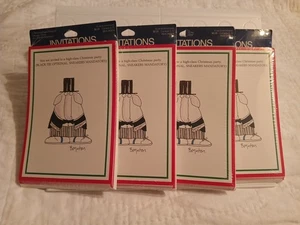 Set/4 Pkgs/8 Sandra Boynton Christmas Party Invitations-Recycled Paper Products - Picture 1 of 5