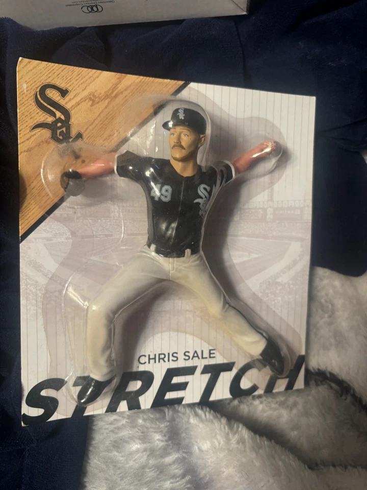 White Sox Pitcher Chris Sale figura elástica nunca abierta Foto 1 de 1