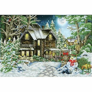 Diamond Dotz Winter Wonderland - Diamond Painting Kit - High Quality - Picture 1 of 2