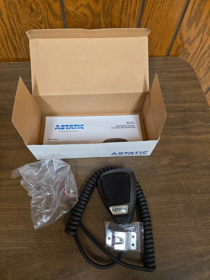 CAD Audio Astatic 611L Omnidirectional Dynamic Palmheld Microphone - Image 1 of 4