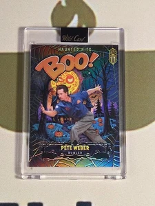 2025 Wildcard Haunted Hits Multi Sport PETE WEBER True 1/1 🔥 Boo! - Bild 1 von 3
