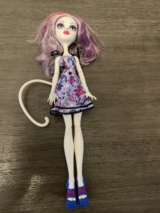 Monster High CATRINE DEMEW bambola urla distrutta DTV83 Shriek Mates - Foto 1 di 7