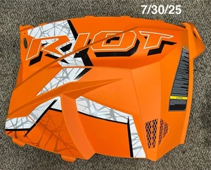 5718-697 Arctic Cat Left Side Panel Orange NEW OEM - Picture 1 of 1