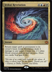 Jeskai Revelation M Tarkir: Dragonstorm 196 NM Normal MTG - Picture 1 of 2