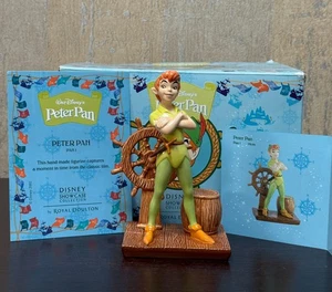 1 estatuilla de porcelana Royal Doulton Disney Peter Pan 6" en caja con certificado de autenticidad - Imagen 1 de 7