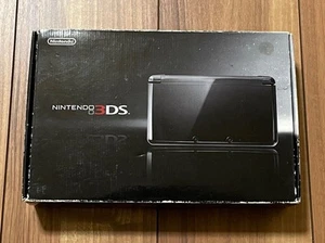 【Tested & Working】Nintendo 3DS - Cosmo Black - Includes Accessories - Picture 1 of 9