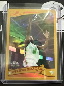 AUSTIN NICHOLS 2005/06 TOPPS CHROME #239 GOLD REFRACTOR SP #54/99