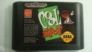 Cool Spot Sega Genesis 1993 Video Game Virgin 7up Soda - Picture 1 of 7