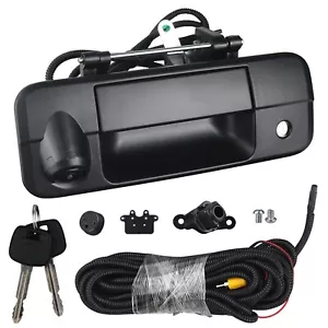 Backup Camera Tailgate Handle with Key Lock Cylinder Compatible with Toyota T... - Picture 1 of 3
