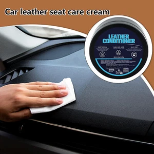 Leather Care Cleaning Paste Car Leather Cleaner Scratch Remover Safe improved - Picture 1 of 5
