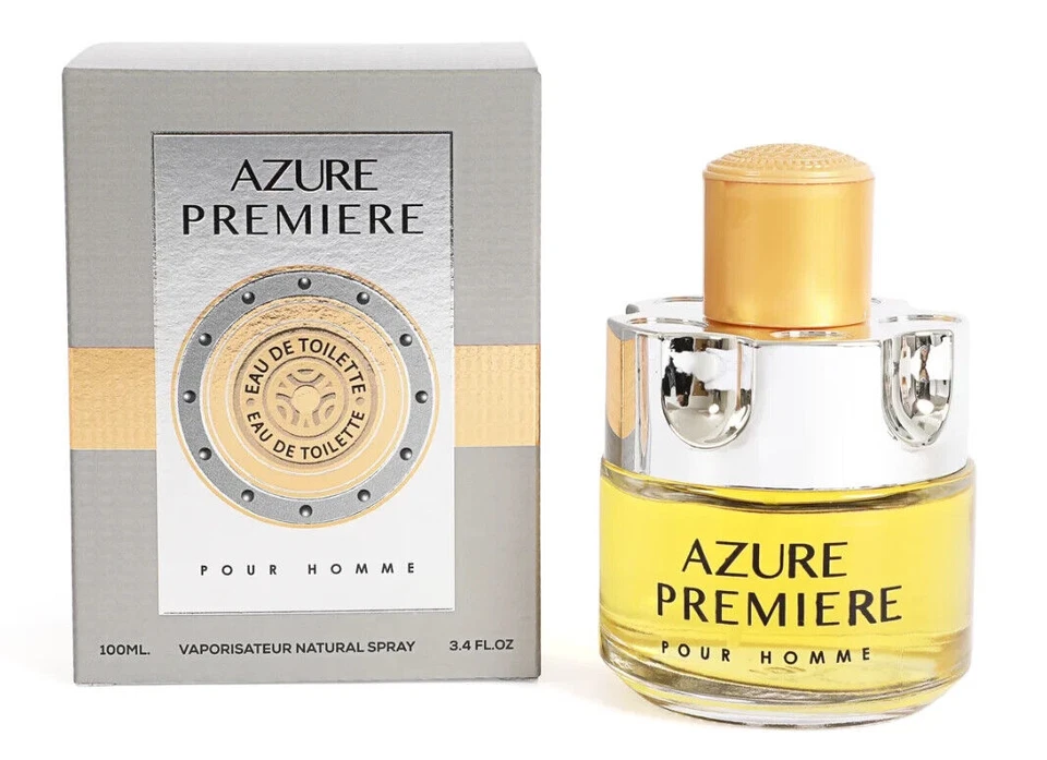 🫧💋💖 Azure Premiere para hombre de Mirage Brands 3,4 OZ Foto 1 de 1