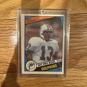1984 Topps #123 Dan Marino Rookie RC - Picture 1 of 4