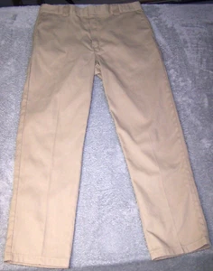 Dickies Pants Men's 37x32 874 Original Fit Flex Khaki - Picture 1 of 16