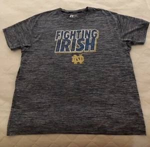 UNIVERSITY of NOTRE DAME FIGHTING IRISH T-Shirt ~ Size XL ~ Russell Athletics - Picture 1 of 6