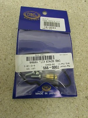 YAMAHA WOLVERINE BIG BEAR 350 BEARTRACKER 250 K&L CARBURETOR REBUILD KIT 18-9343 - Image 1 of 2