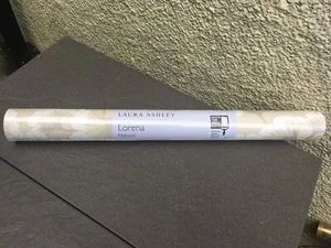 NEW ROLL LAURA ASHLEY SUPERIOR QUALITY WALL-COVERING LORENA-NATURAL-WI02897-A/2 - Picture 1 of 12