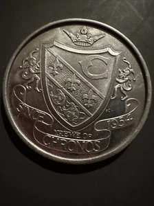 Karneval Doubloon Krewe of Chronos 1976 Aluminium Bicentennial Coin Since 1954 - Bild 1 von 3