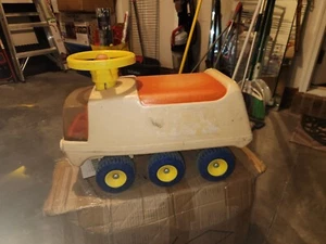Vtg Fisher-Price 6 Wheel Space Explorer Ride-On ATV Car FP-980 1970's Made In US - Picture 1 of 5