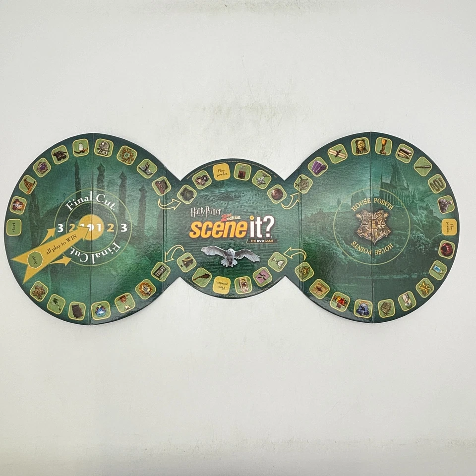 Scene It Harry Potter 2nd Edition Game Boards 2007 Replacement Pieces Parts - Image 1 of 1