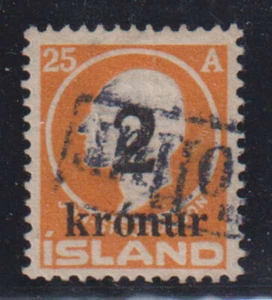 E2994: Islandia #149 usado, cancelación de ingresos; CV $30 rev - Imagen 1 de 1