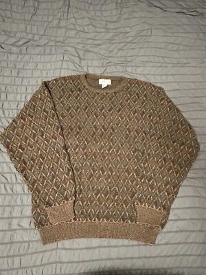 Suéter tejido multicolor XL vintage Gianfranco Ruffini Italia para hombre años 90 80 Foto 1 de 4