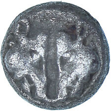 [#1176671] Coin, Lesbos, Diobol, ca. 400-350 BC, Mytilene, VF, Sil, ver