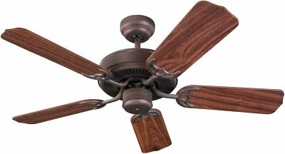 Ventilador de techo Monte Carlo 5HS42RB, Homeowner's II, 42", bronce romano Foto 1 de 4