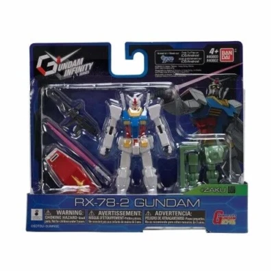 Juego de figuras de acción Bandai Gundam Infinity RX-78-2, 6 piezas - Nuevo Foto 1 de 3