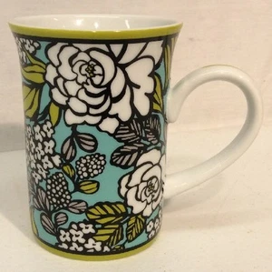 Vera Bradley Island Blooms Coffee Cup Mug Tea Cup - Picture 1 of 11