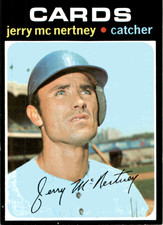 1971 Topps #286 Jerry McNertney St. Louis Cardinals
