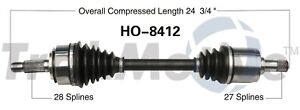 SurTrack CV Axle Shaft FRONT LEFT fits 13-15 Honda Civic Si 12-15 Acura ILX