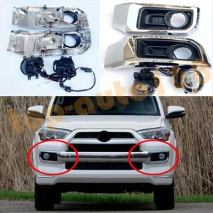 LED Front Bumper Fog Lights Assembly 2PCS Fit For Toyota 4Runner 2014-2017-2020 - Picture 1 of 9
