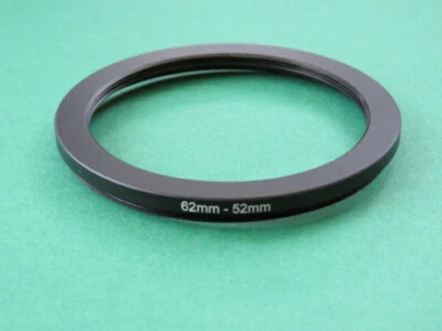 62mm-52mm Stepping Step Down Male-Female Lens Filter Ring Adapter 62mm-52mm  - Image 1 of 2