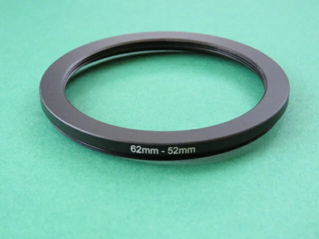 62mm-52mm Stepping Step Down Male-Female Lens Filter Ring Adapter 62mm-52mm  - Image 1 of 2