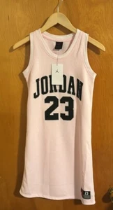 Jordan Jersey Dress Girls Large Pink - Picture 1 of 3
